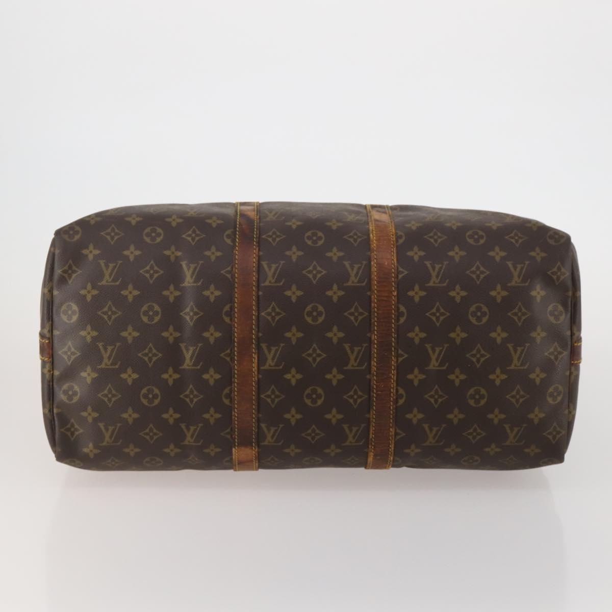LOUIS VUITTON Monogram Keepall 50 Boston Bag M41426 LV Auth 188713