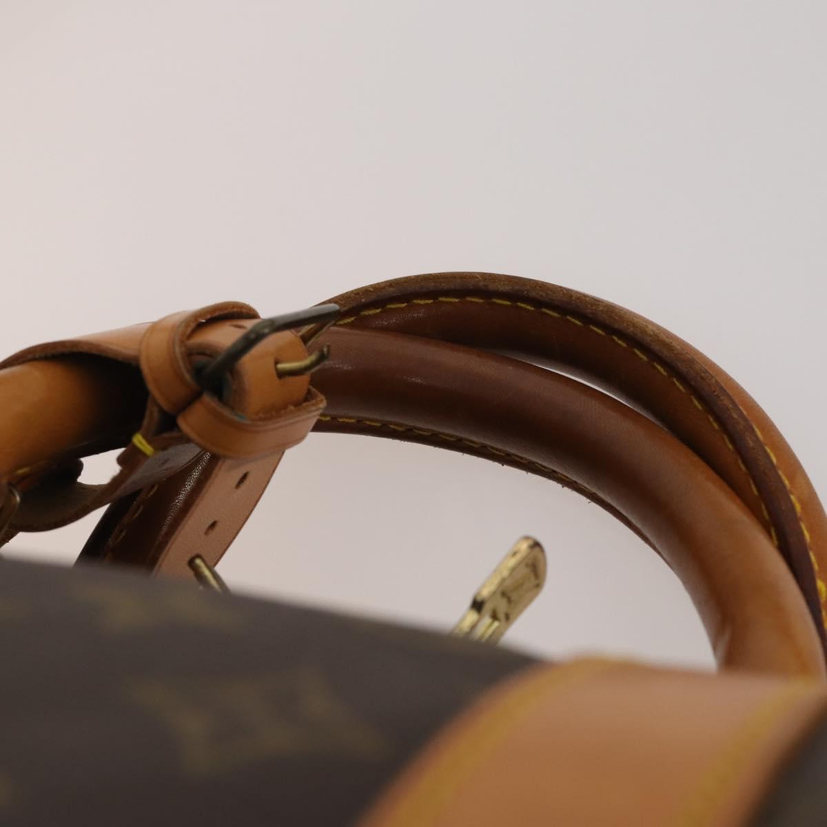 LOUIS VUITTON Monogram Keepall Bandouliere 55 Boston Bag M41414 LV Auth 188714
