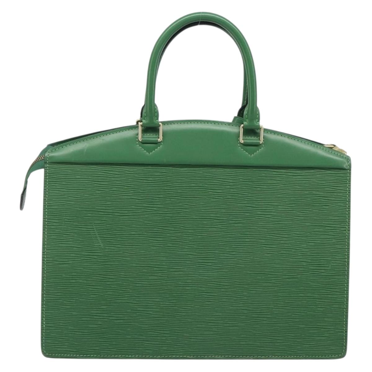 LOUIS VUITTON Epi Riviera Hand Bag Green M48184 LV Auth 188718