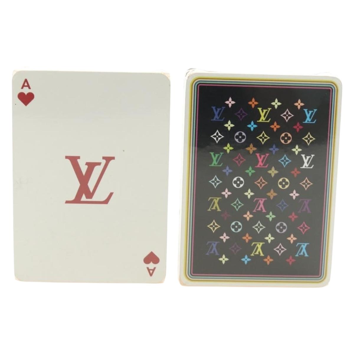 LOUIS VUITTON Playing Cards Paper Multicolor LV Auth 188733SAM