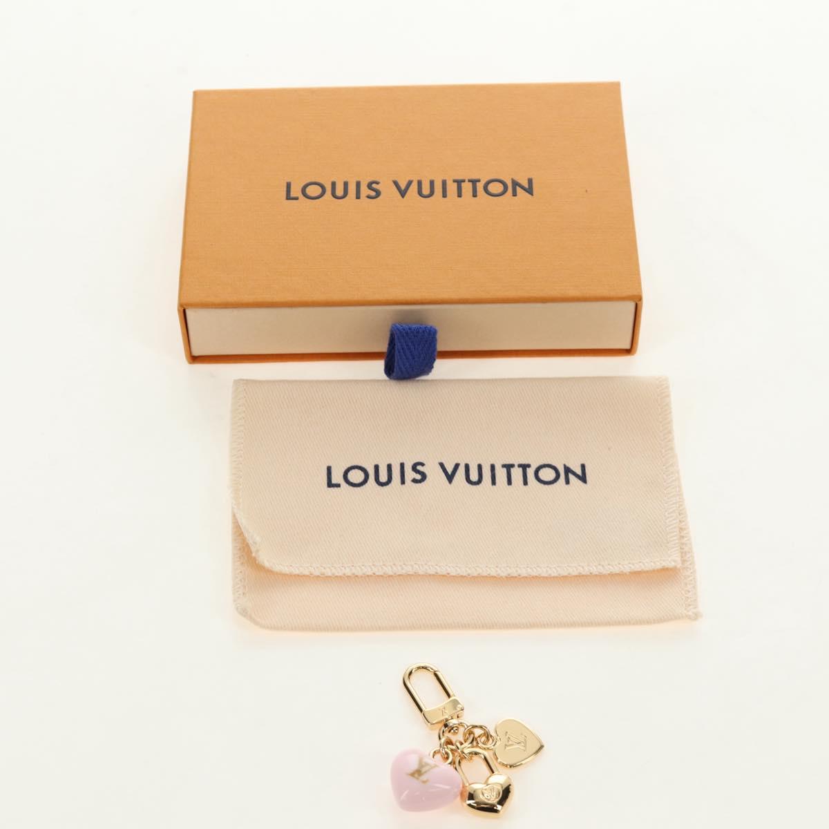 LOUIS VUITTON Micro Charm LV Heart Bag Charm metal M01554 LV Auth 188735M