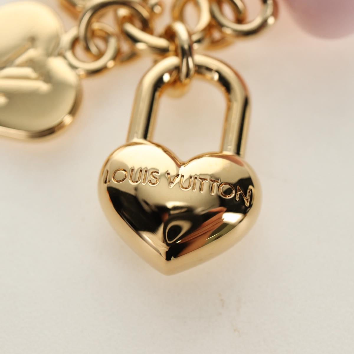 LOUIS VUITTON Micro Charm LV Heart Bag Charm metal M01554 LV Auth 188735M