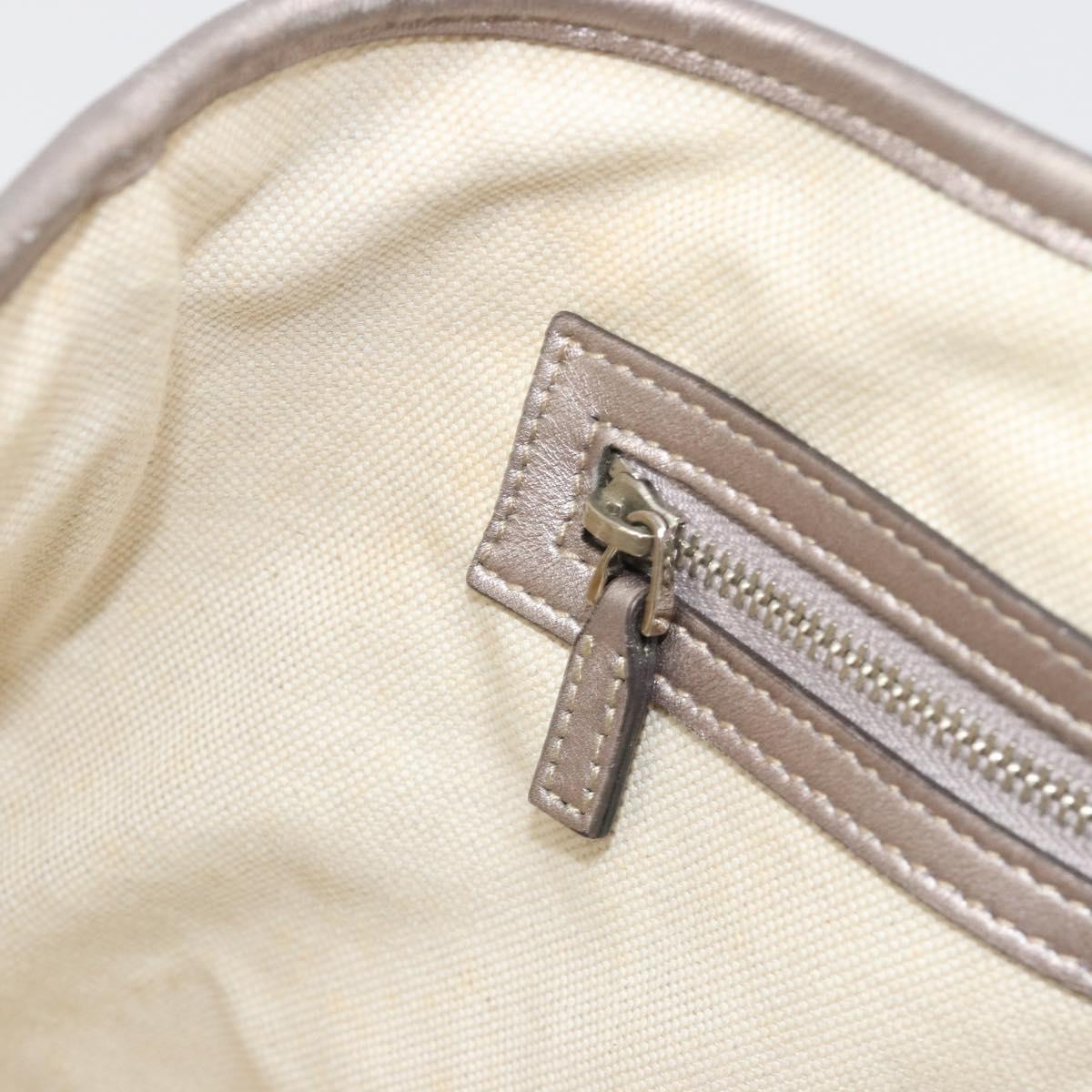 GUCCI GG Canvas Guccissima Miss GG Bag Leather Pink Silver 232957 Auth 188757V