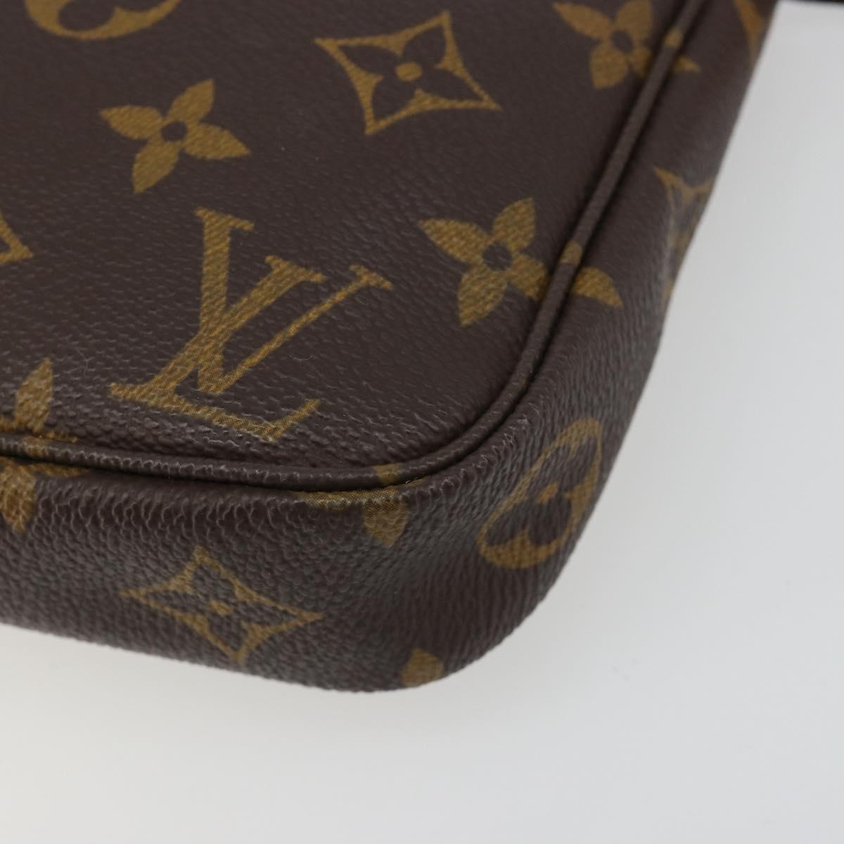 LOUIS VUITTON Monogram Pochette Accessoires Accessory Pouch M51980 Auth 188762