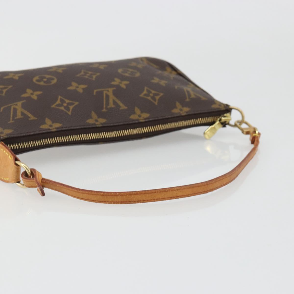 LOUIS VUITTON Monogram Pochette Accessoires Accessory Pouch M51980 Auth 188762