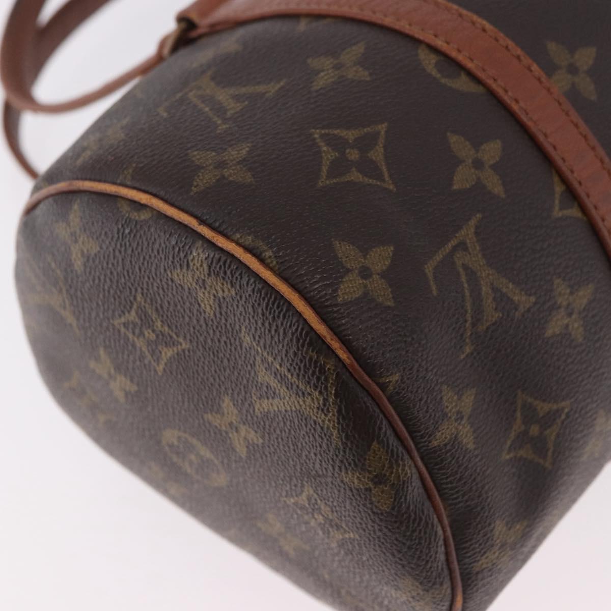 LOUIS VUITTON Monogram Papillon 30 Hand Bag M51385 LV Auth 188783