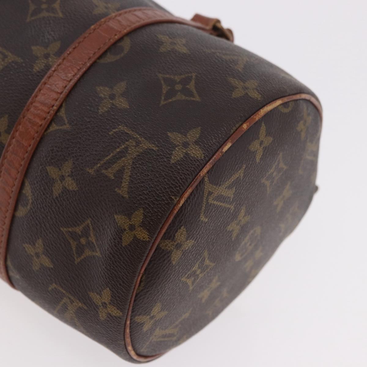 LOUIS VUITTON Monogram Papillon 30 Hand Bag M51385 LV Auth 188783