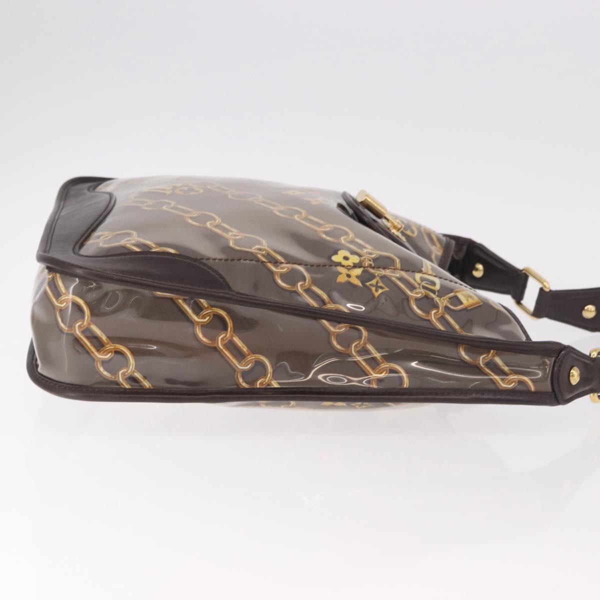 LOUIS VUITTON Monogram Charm Musette Shoulder Bag Brown M95159 LV Auth 188803V
