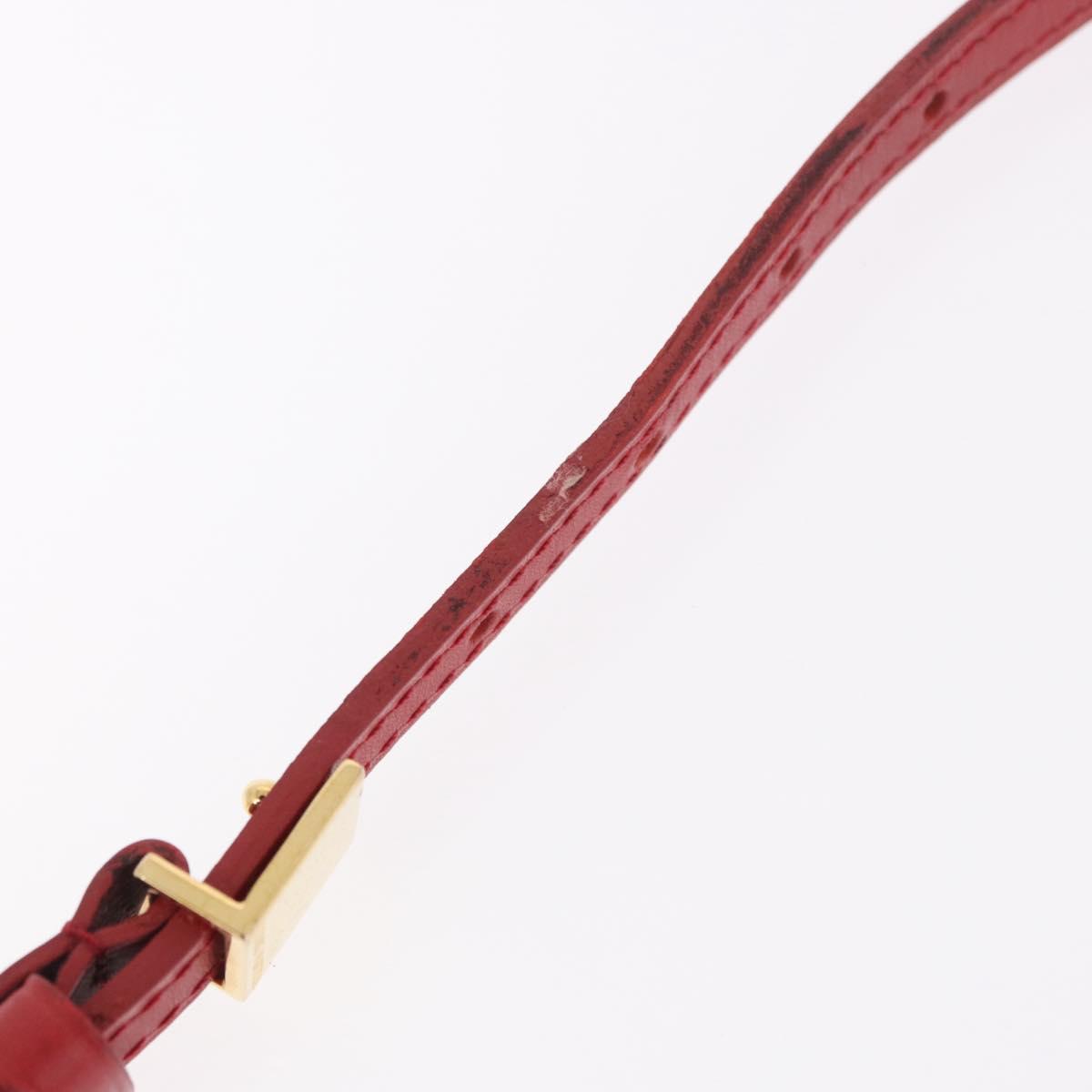 LOUIS VUITTON Damier Color Module Clutch Bag Carmine N41306 LV Auth 188805