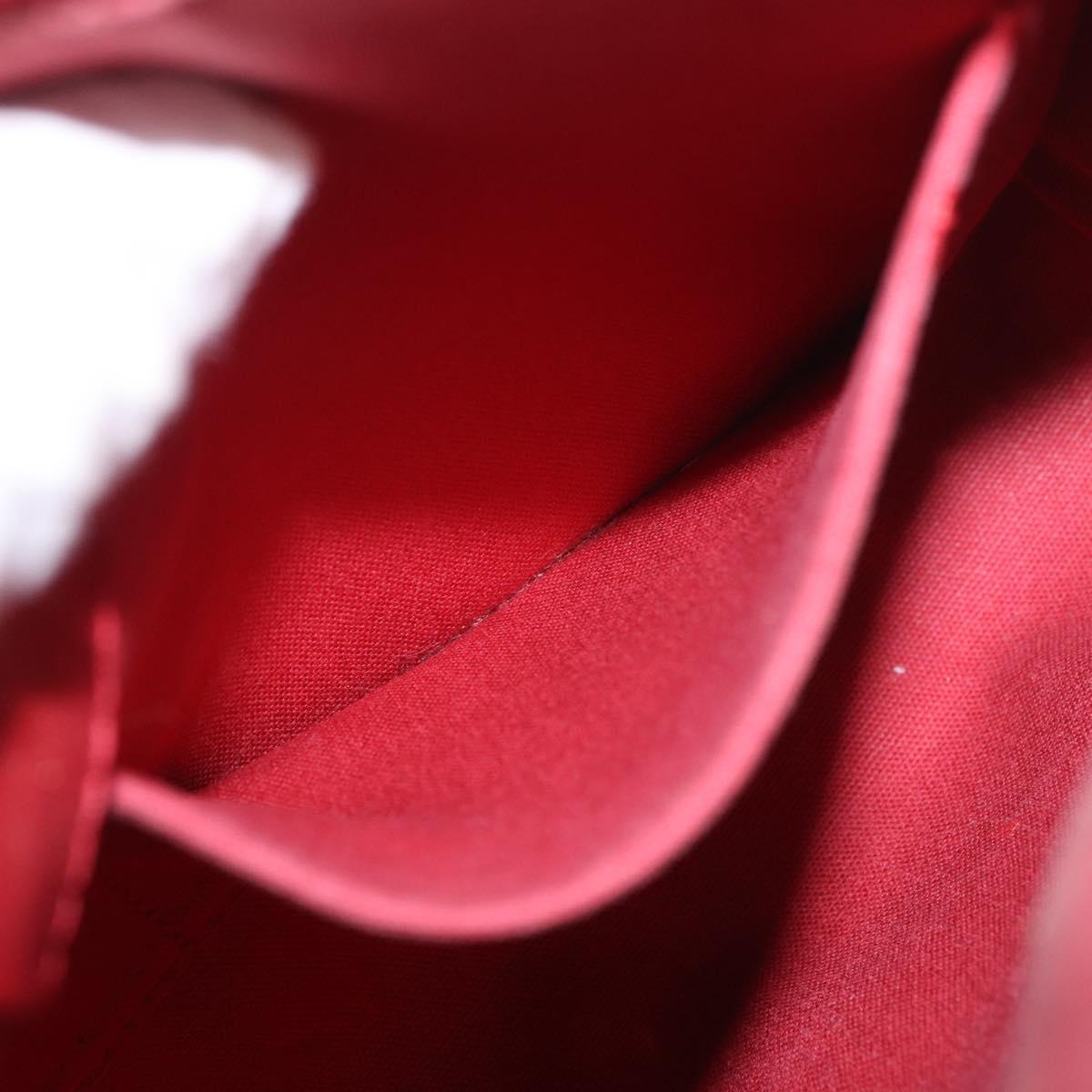 LOUIS VUITTON Damier Color Module Clutch Bag Carmine N41306 LV Auth 188805