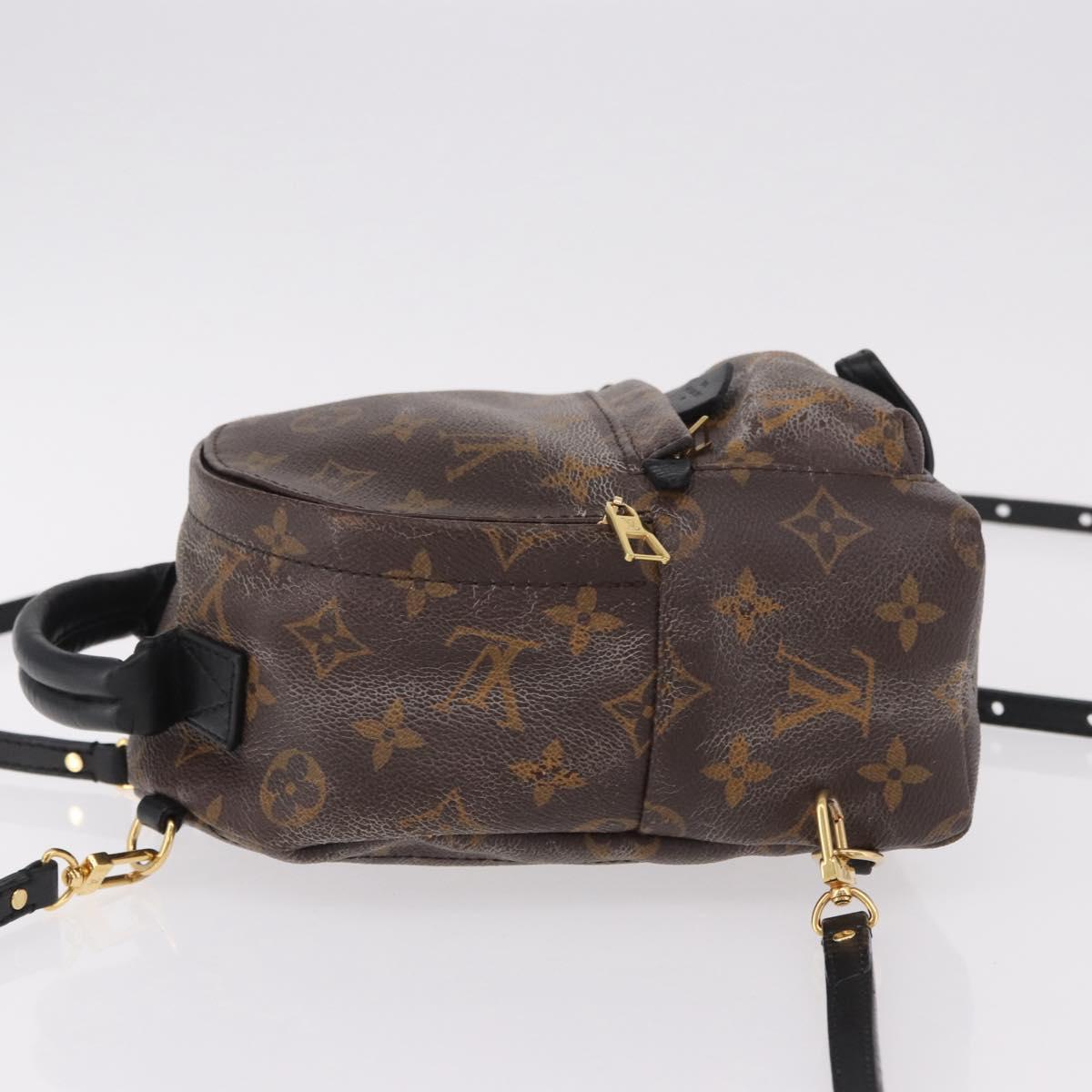 LOUIS VUITTON Monogram Palm Springs MINI Backpack M44873 LV Auth 188810A