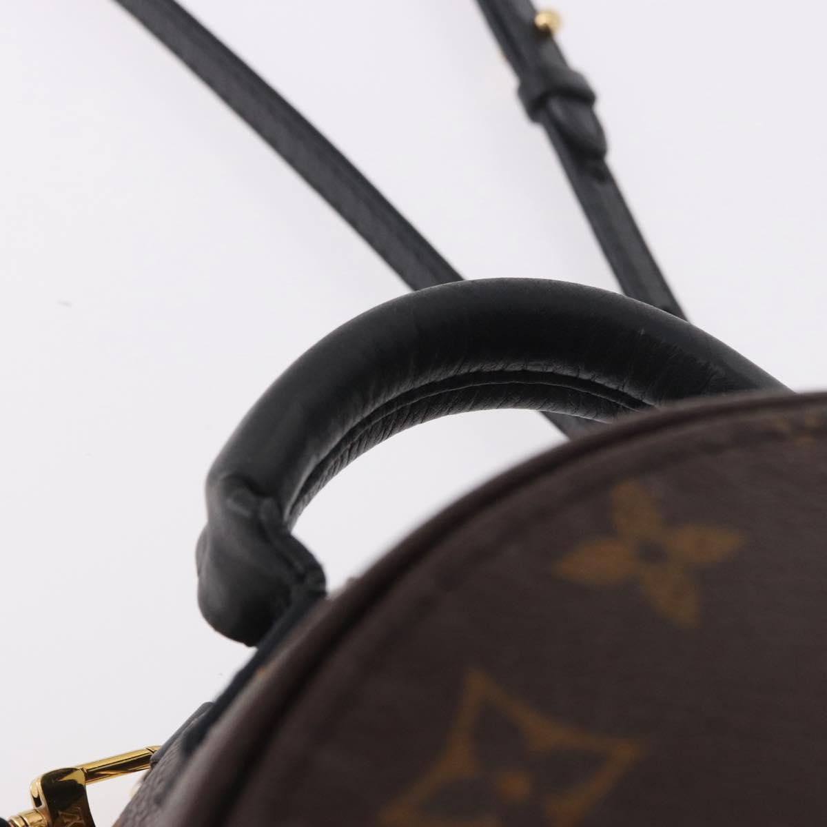 LOUIS VUITTON Monogram Palm Springs MINI Backpack M44873 LV Auth 188811A