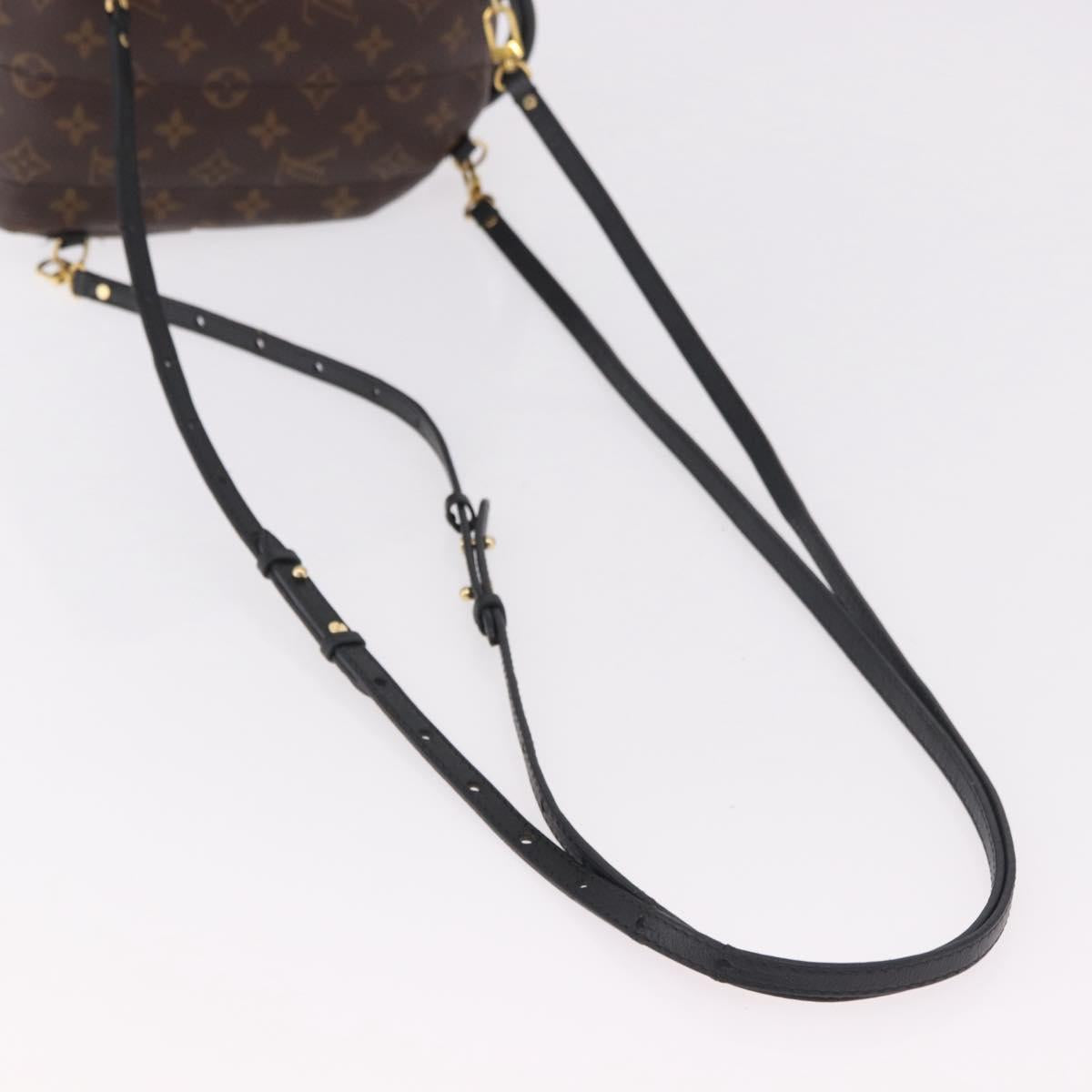 LOUIS VUITTON Monogram Palm Springs MINI Backpack M44873 LV Auth 188811A