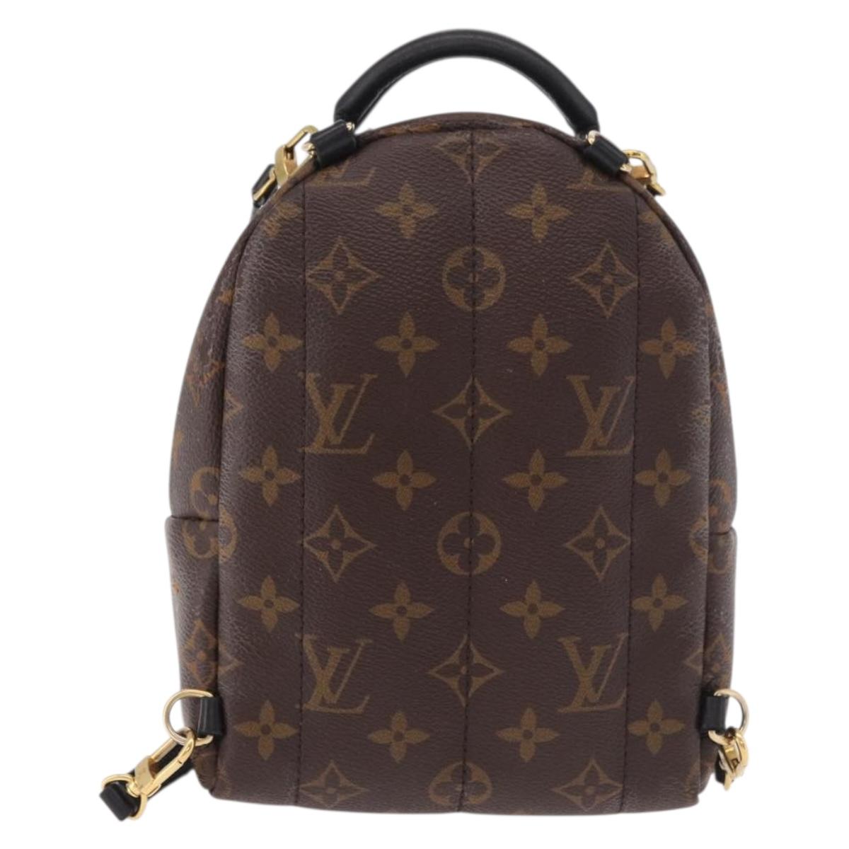 LOUIS VUITTON Monogram Palm Springs MINI Backpack M44873 LV Auth 188811A