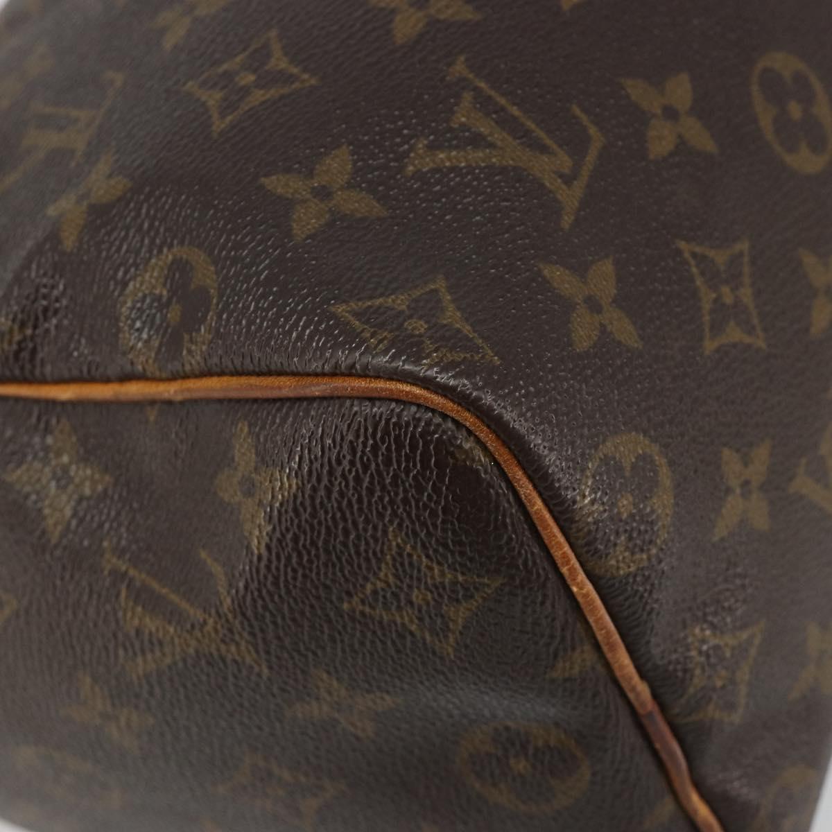 LOUIS VUITTON Monogram Speedy 25 Hand Bag M41528 LV Auth 188826