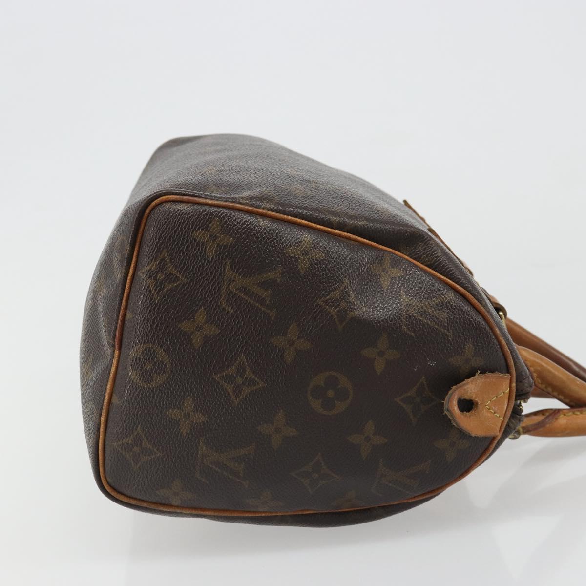 LOUIS VUITTON Monogram Speedy 25 Hand Bag M41528 LV Auth 188826