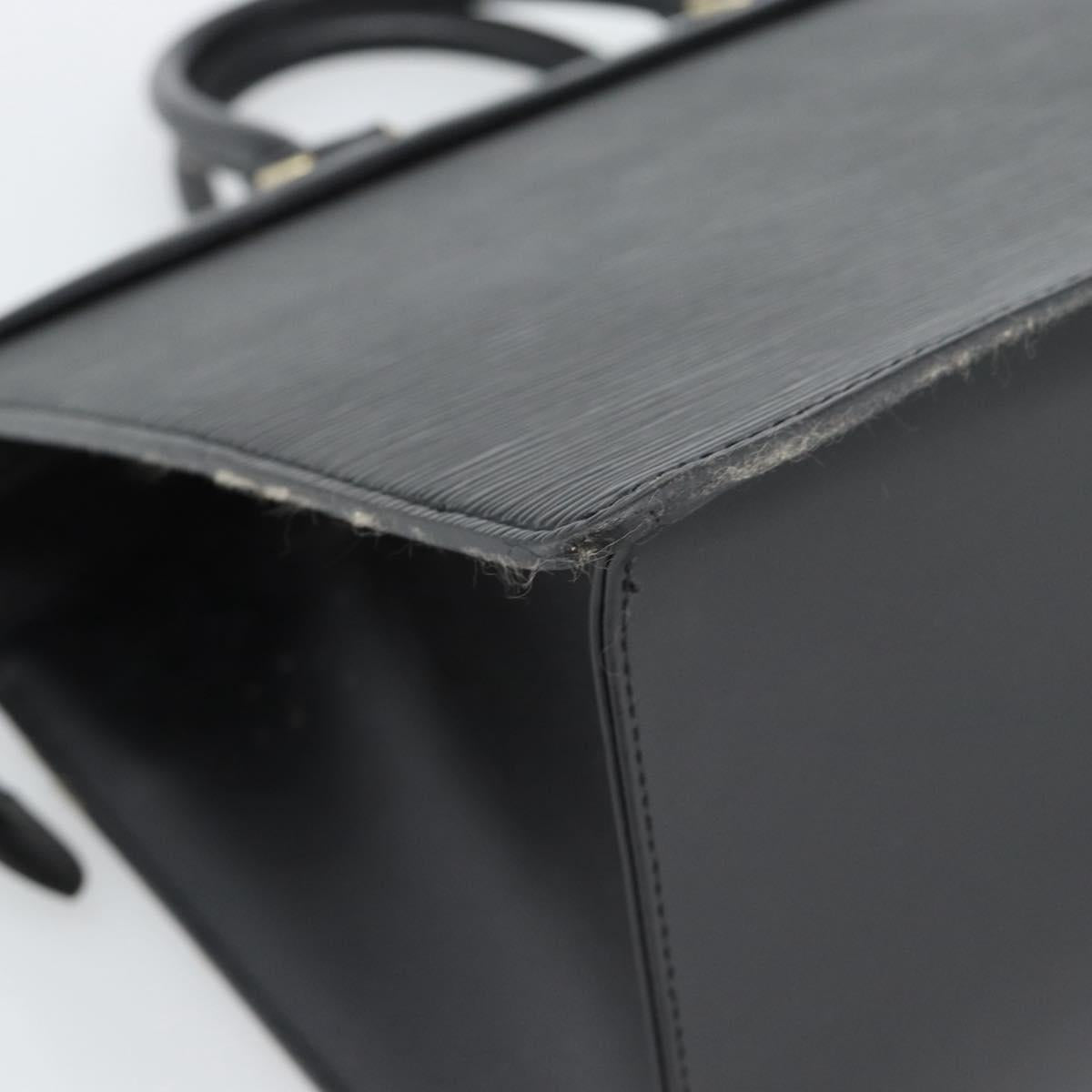 LOUIS VUITTON Epi Riviera Hand Bag Black M48182 LV Auth 188829