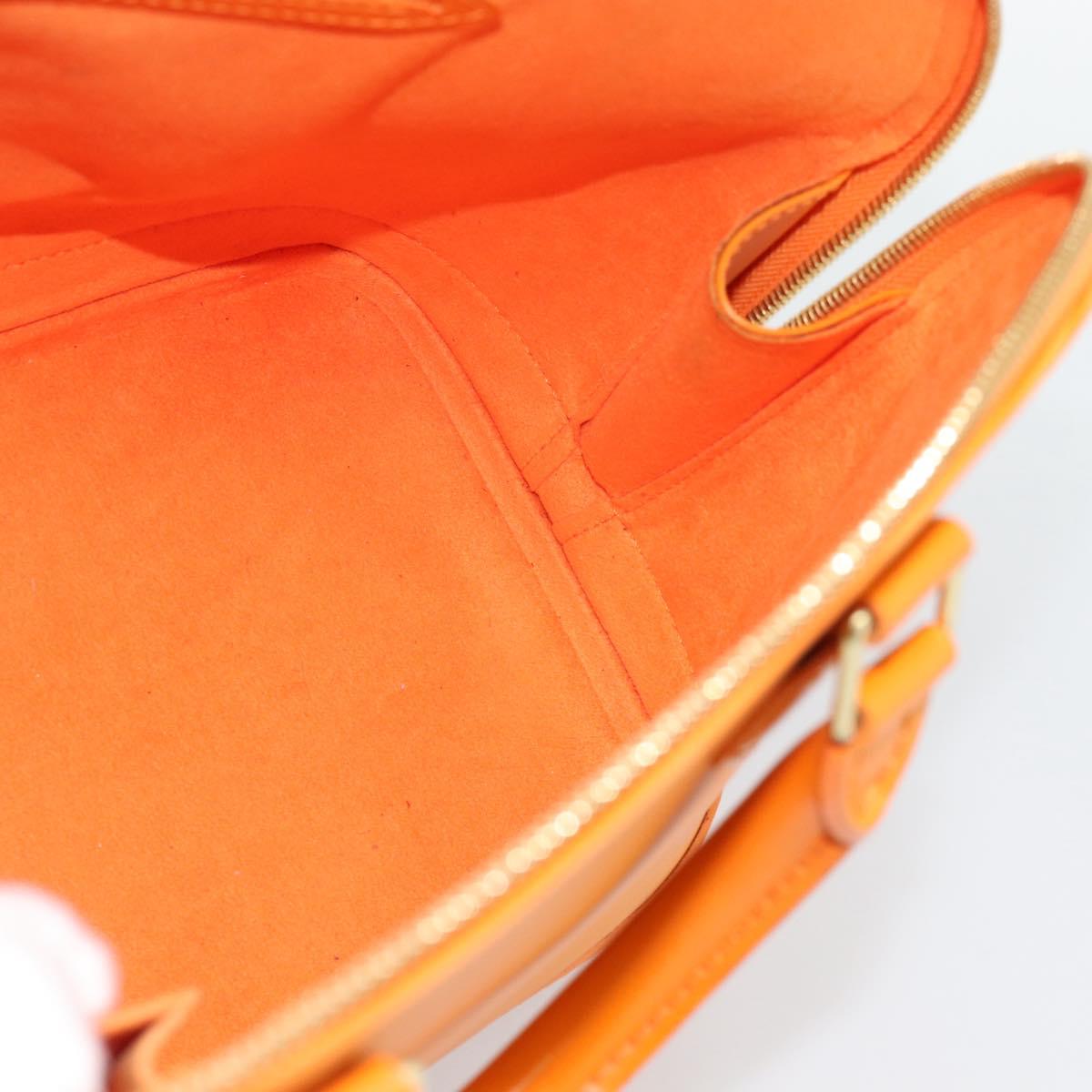 LOUIS VUITTON Epi Alma Hand Bag Orange Mandarin M5214H LV Auth 188830SAV