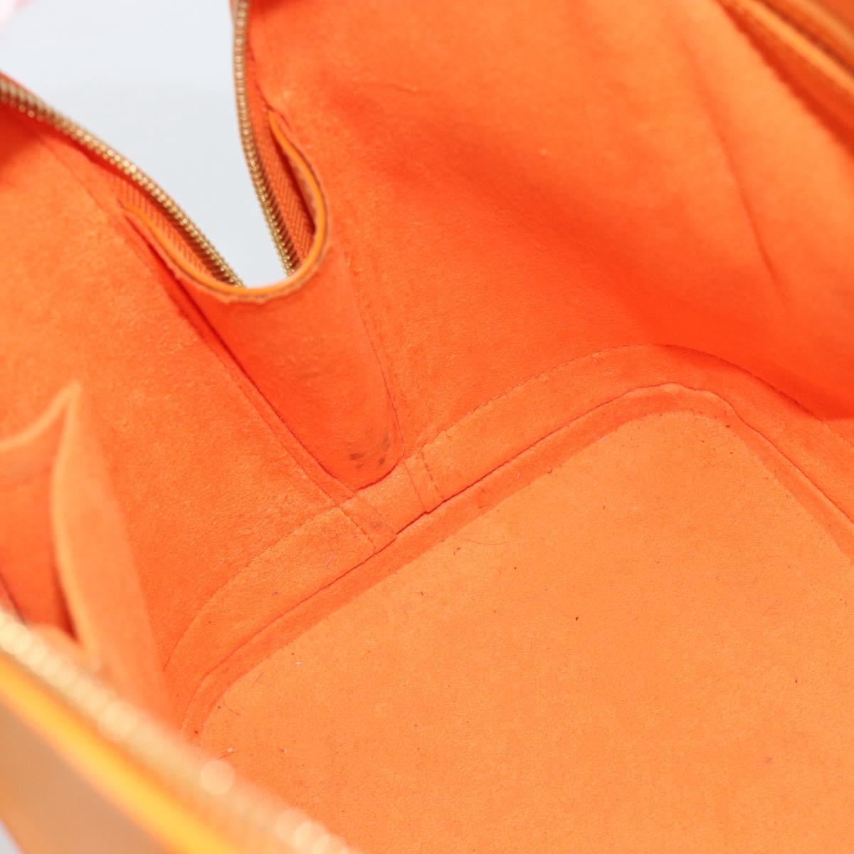 LOUIS VUITTON Epi Alma Hand Bag Orange Mandarin M5214H LV Auth 188830SAV