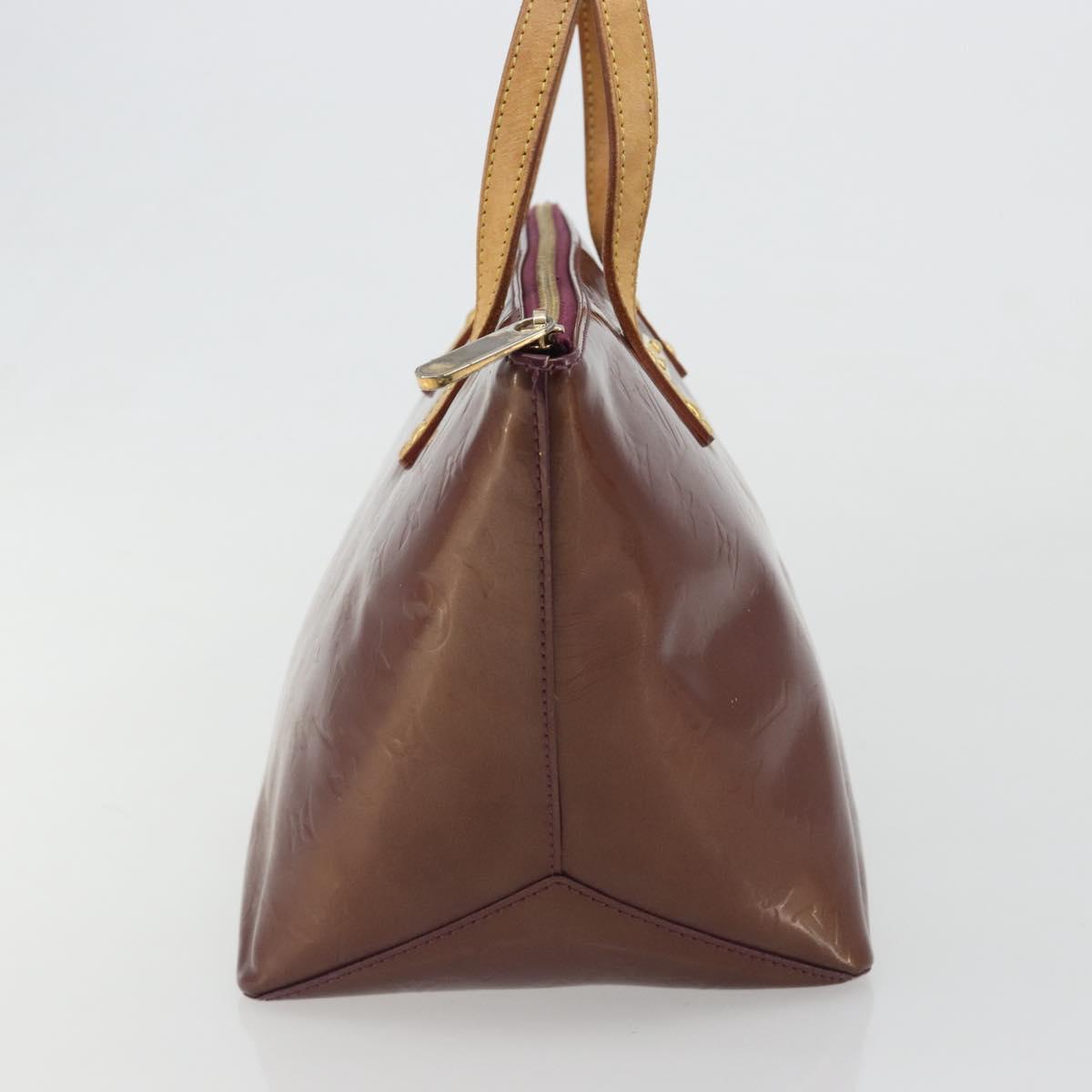 LOUIS VUITTON Monogram Vernis Bellevue PM Hand Bag Violet M93584 LV Auth 188831