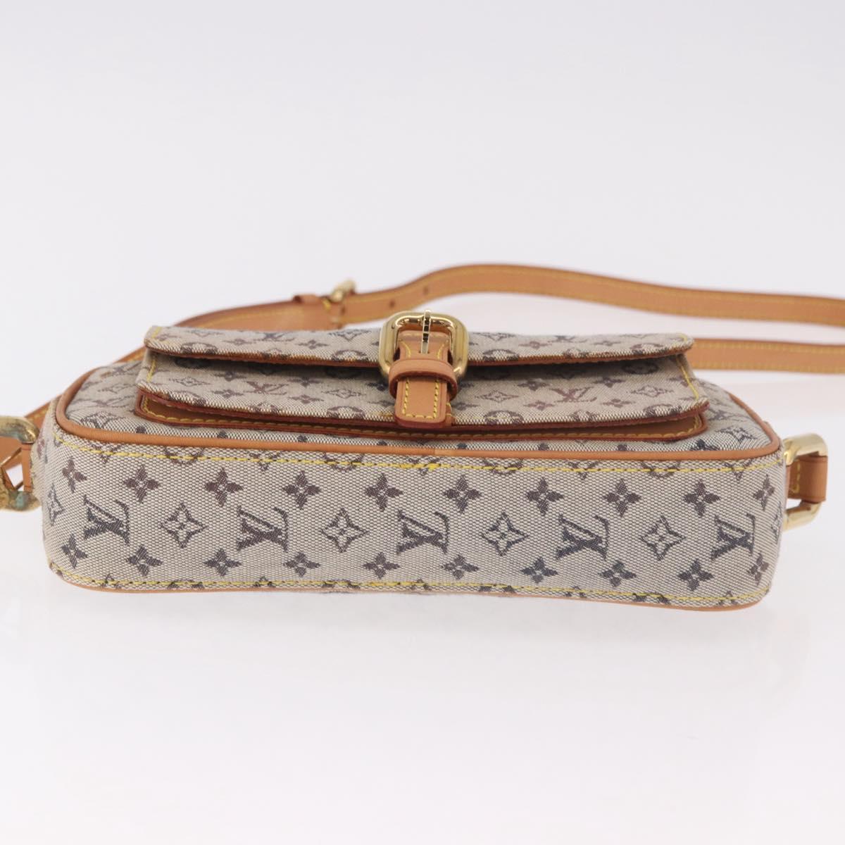 LOUIS VUITTON Monogram Mini Juliet MM Shoulder Bag Blue M92004 LV Auth 188834