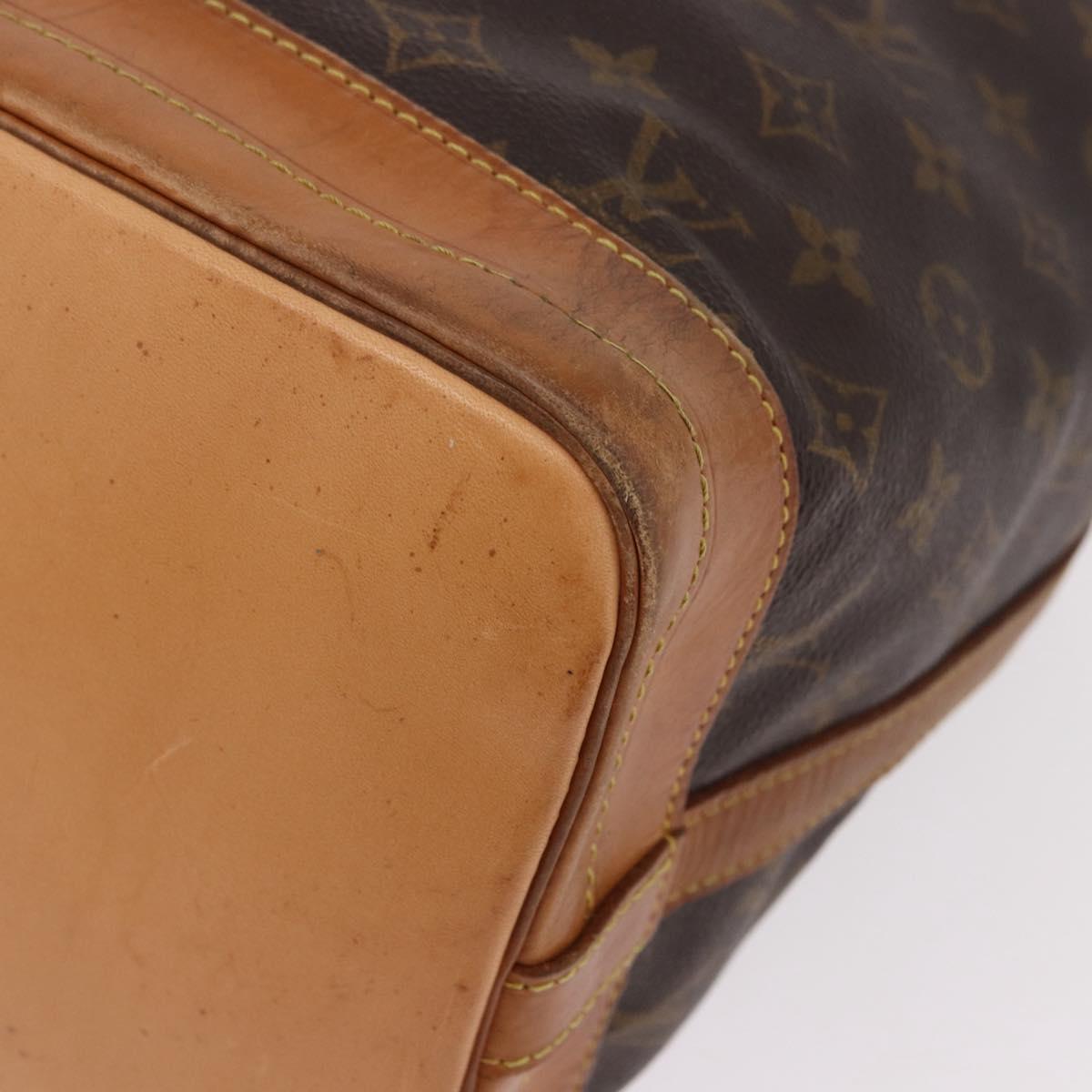 LOUIS VUITTON Monogram Noe Shoulder Bag M42224 LV Auth 188836
