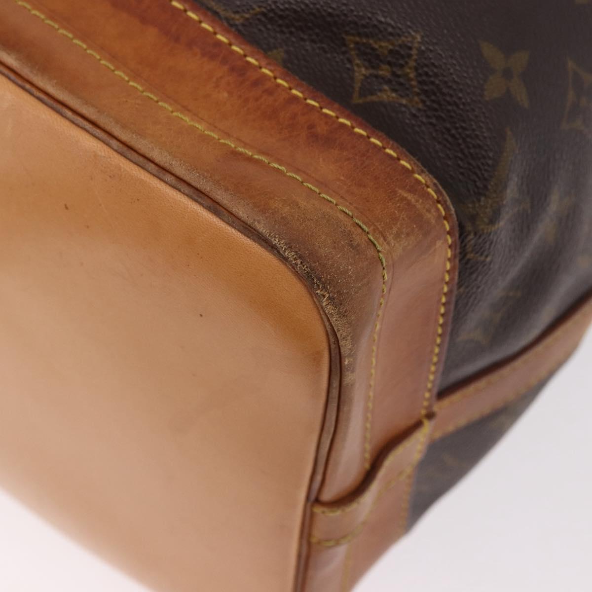 LOUIS VUITTON Monogram Noe Shoulder Bag M42224 LV Auth 188836