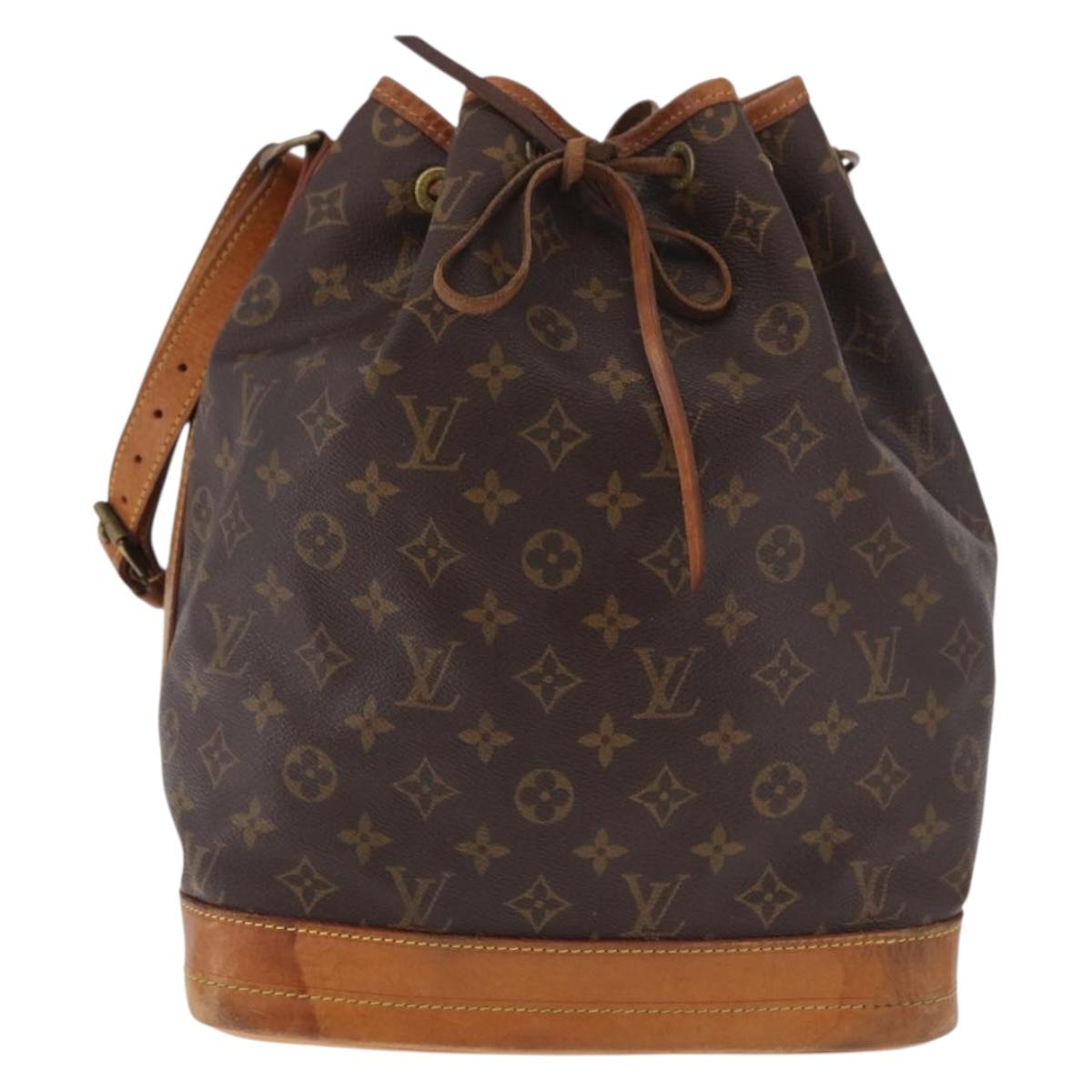 LOUIS VUITTON Monogram Noe Shoulder Bag M42224 LV Auth 188836
