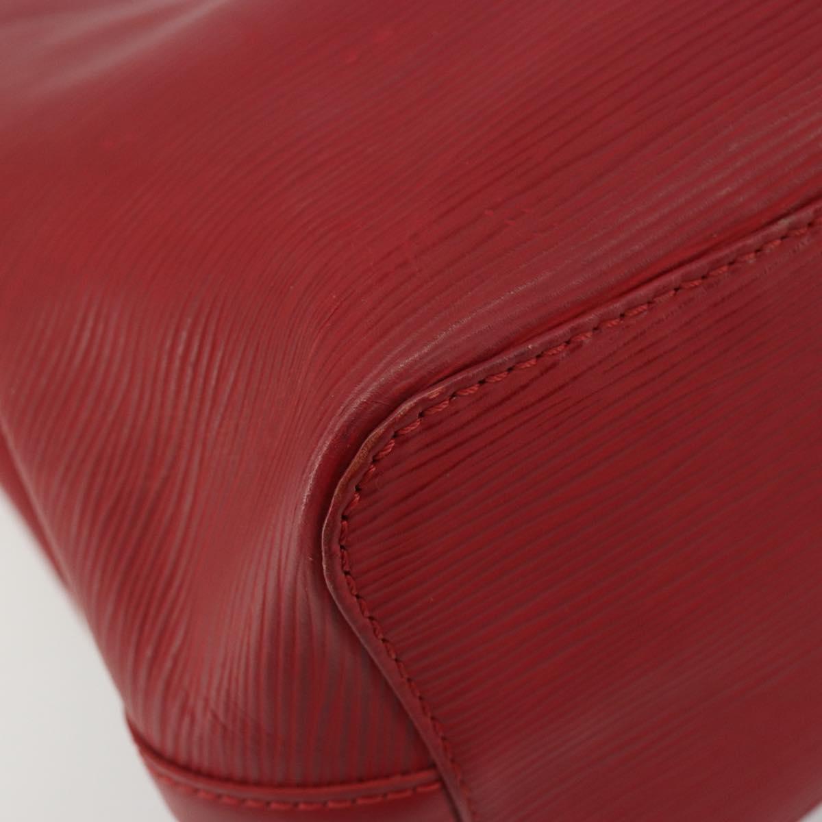 LOUIS VUITTON Epi Mandala MM Shoulder Bag Red M5889E LV Auth 188841