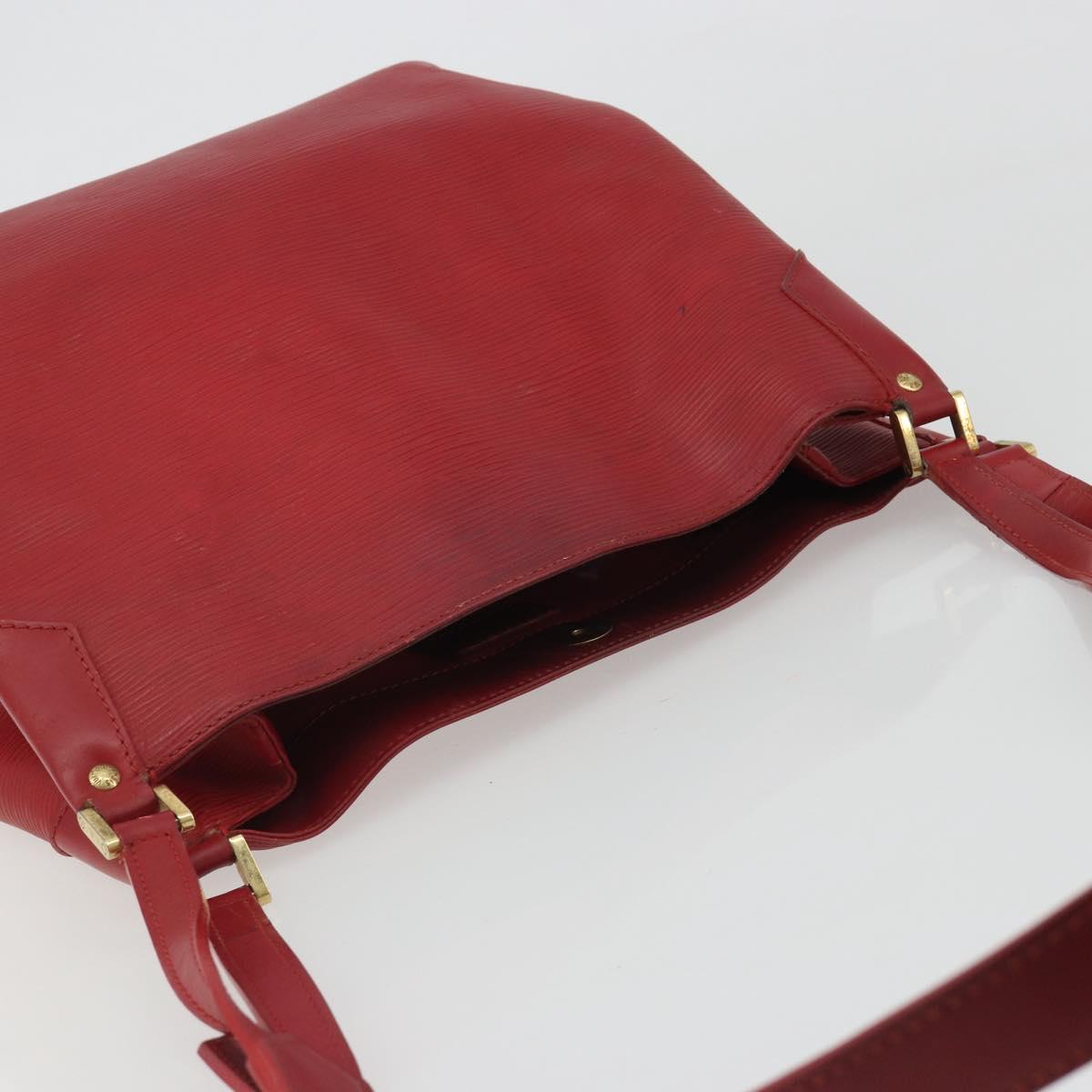 LOUIS VUITTON Epi Mandala MM Shoulder Bag Red M5889E LV Auth 188841