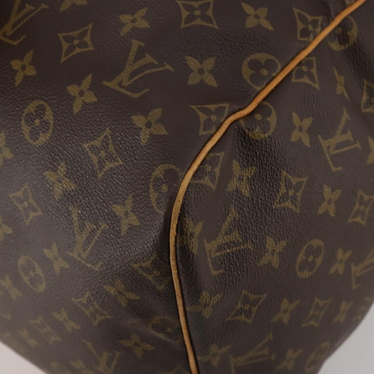 LOUIS VUITTON Monogram Sac Souple 55 Boston Bag M41622 LV Auth 188856
