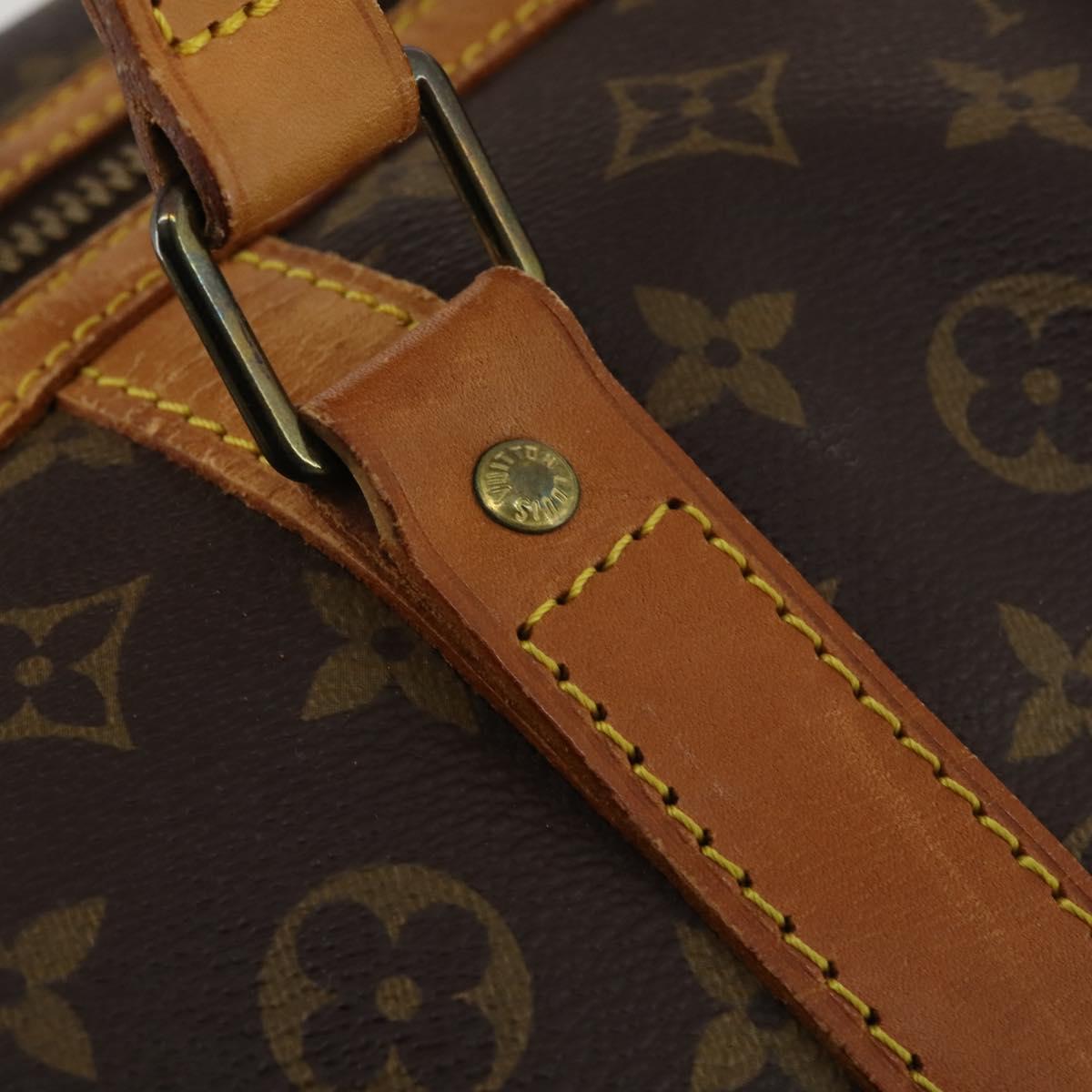 LOUIS VUITTON Monogram Sac Souple 55 Boston Bag M41622 LV Auth 188856