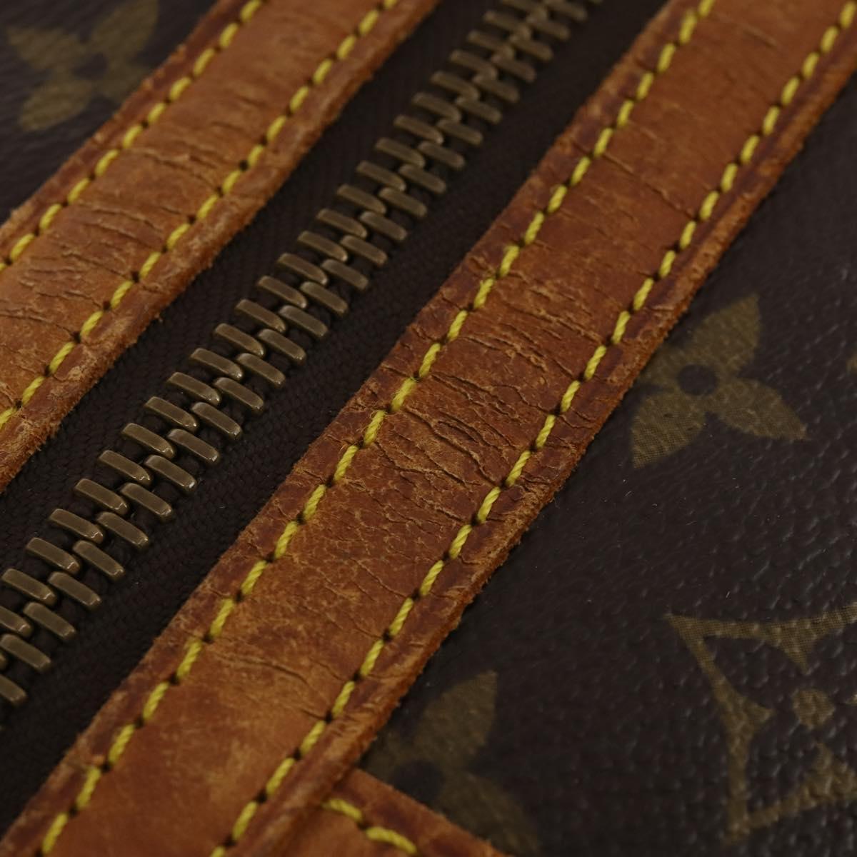 LOUIS VUITTON Monogram Sac Souple 55 Boston Bag M41622 LV Auth 188856