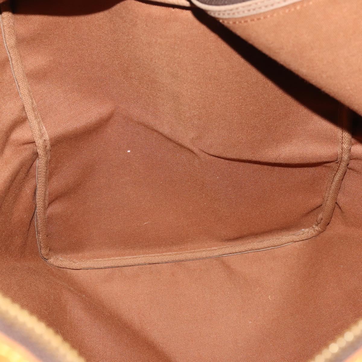 LOUIS VUITTON Monogram Sac Souple 55 Boston Bag M41622 LV Auth 188856