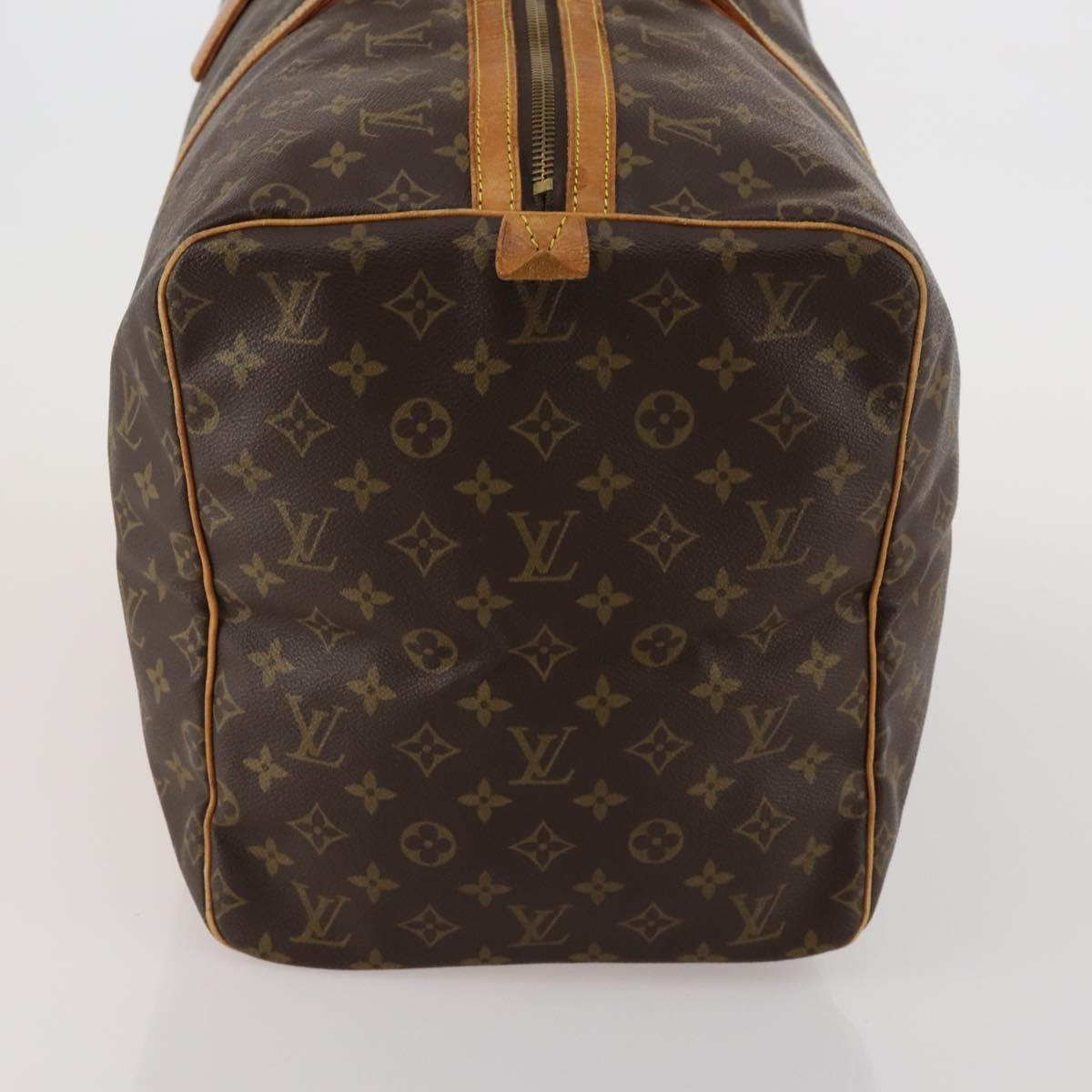 LOUIS VUITTON Monogram Sac Souple 55 Boston Bag M41622 LV Auth 188856