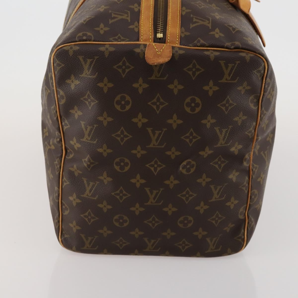 LOUIS VUITTON Monogram Sac Souple 55 Boston Bag M41622 LV Auth 188856