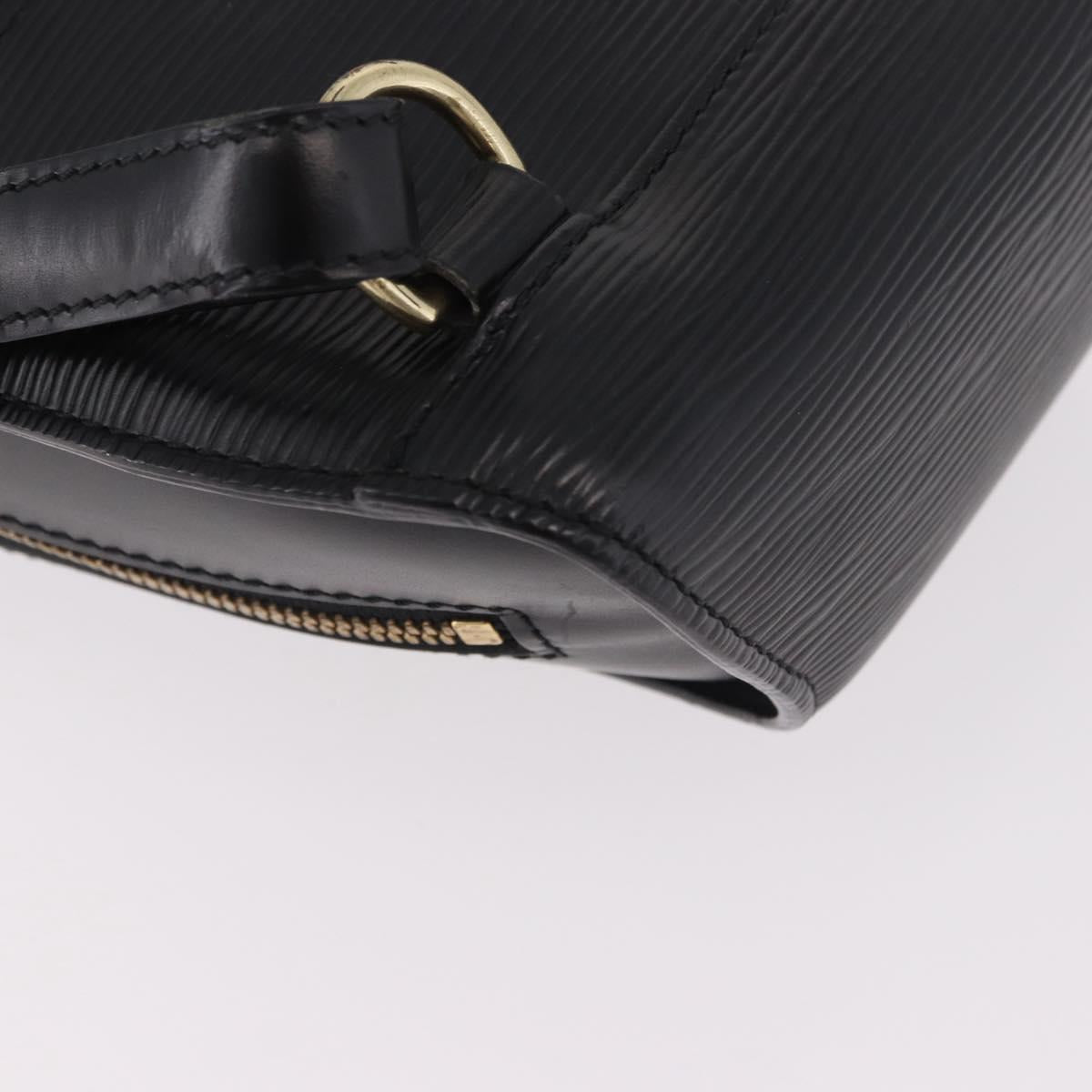 LOUIS VUITTON Epi Mabillon Backpack Black M52232 LV Auth 188865