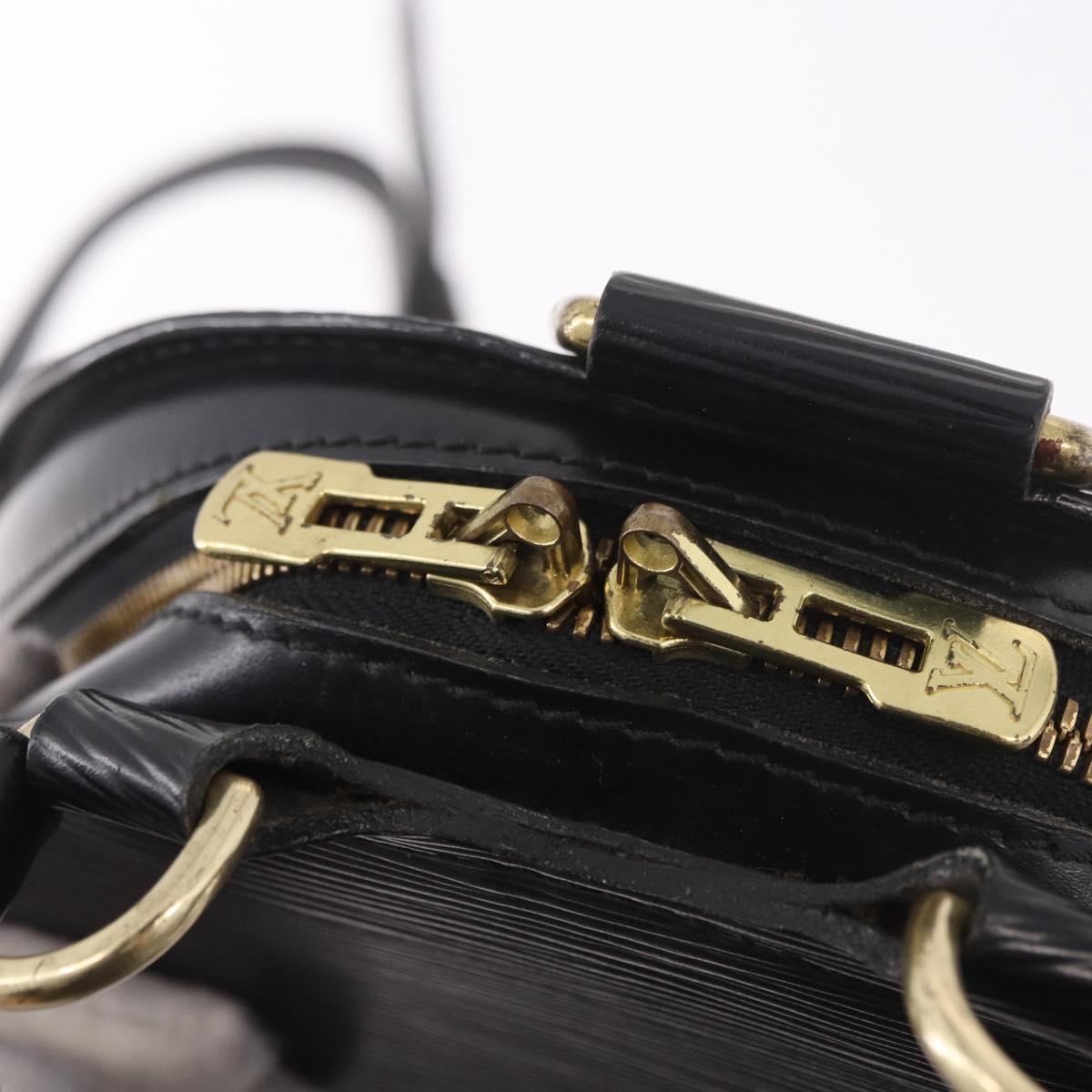 LOUIS VUITTON Epi Mabillon Backpack Black M52232 LV Auth 188865