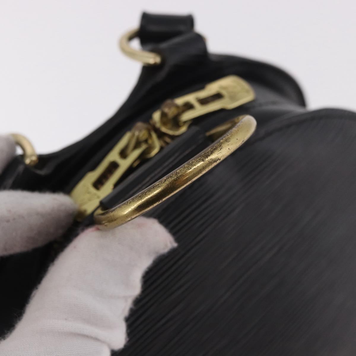 LOUIS VUITTON Epi Mabillon Backpack Black M52232 LV Auth 188865