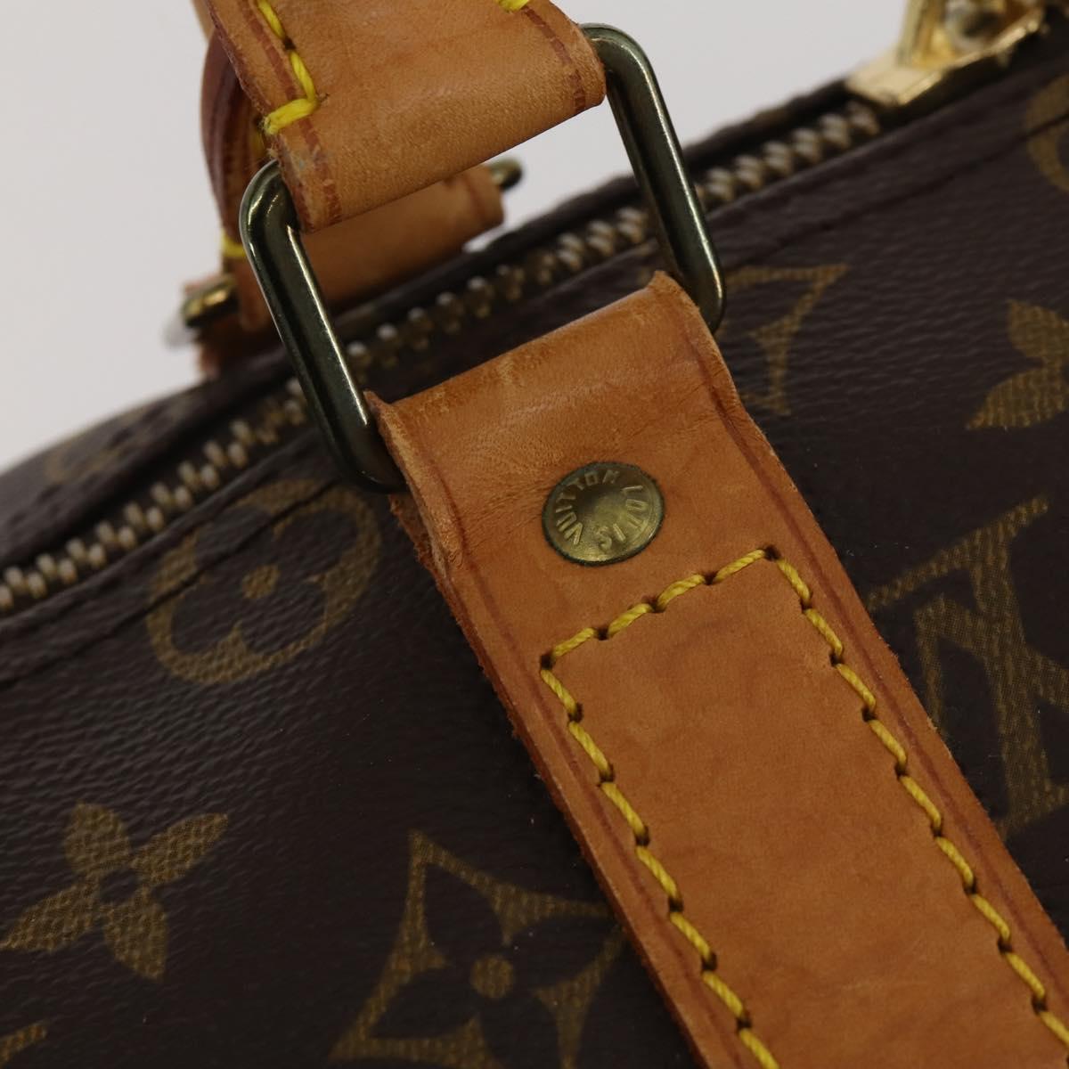 LOUIS VUITTON Monogram Keepall 45 Boston Bag M41428 LV Auth 188877