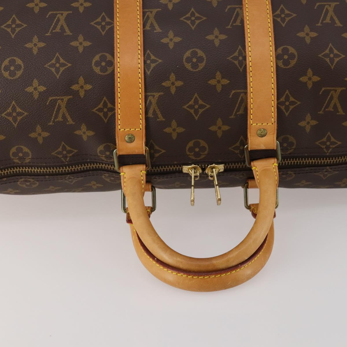 LOUIS VUITTON Monogram Keepall 45 Boston Bag M41428 LV Auth 188877