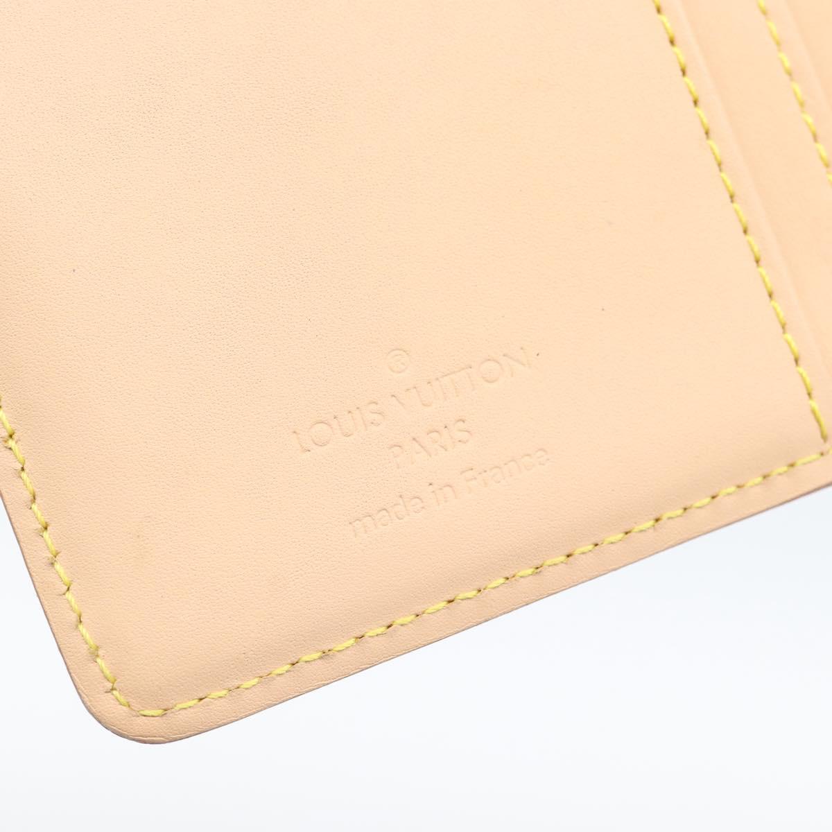LOUIS VUITTON Multicolor Portefeuille Viennois Wallet Black M92988 Auth 188893A