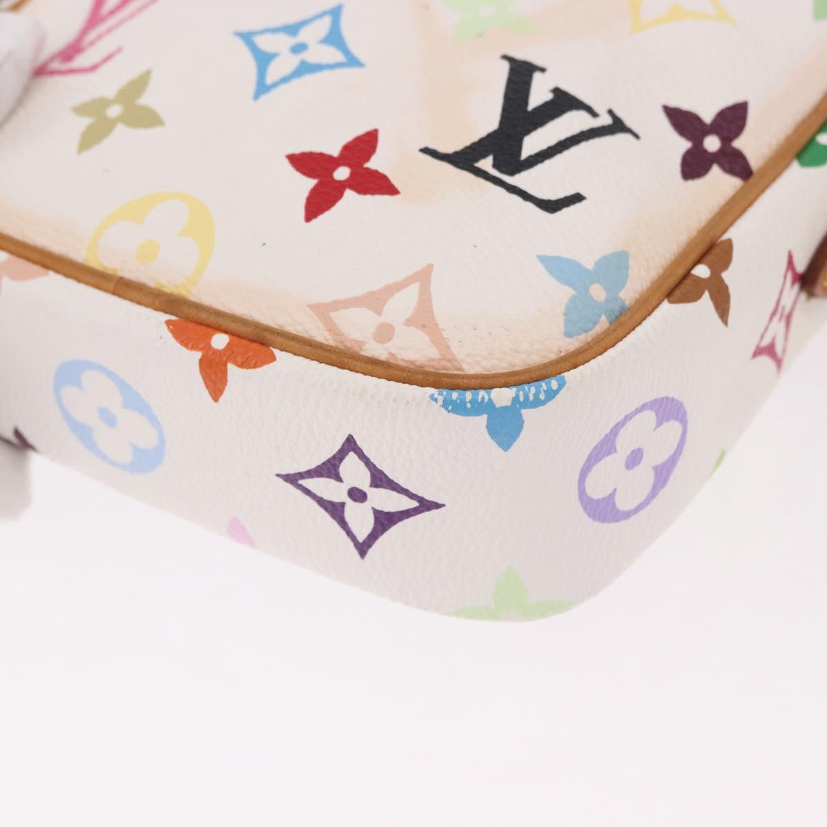 LOUIS VUITTON Monogram Multicolor Lift Shoulder Bag White M40055 LV Auth 188921