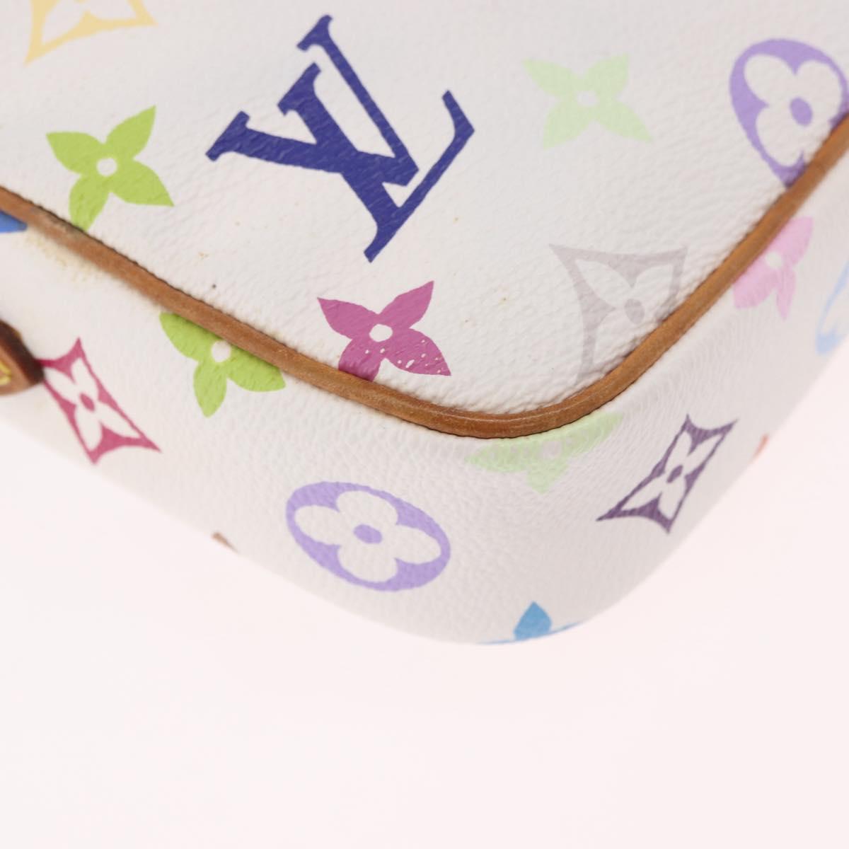 LOUIS VUITTON Monogram Multicolor Lift Shoulder Bag White M40055 LV Auth 188921