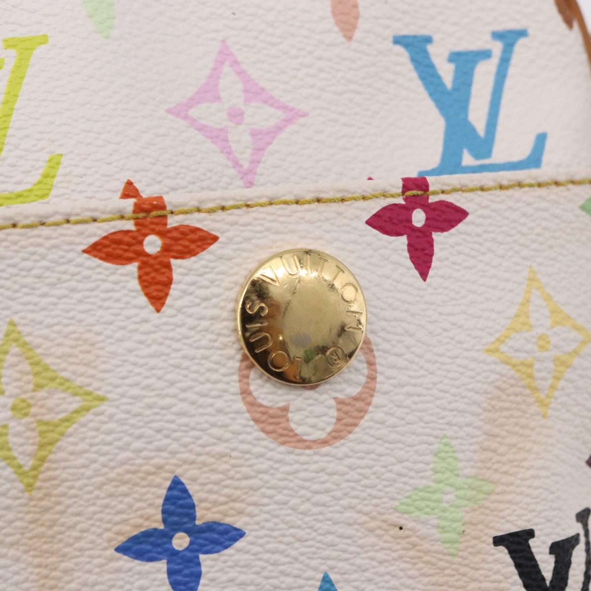 LOUIS VUITTON Monogram Multicolor Lift Shoulder Bag White M40055 LV Auth 188921