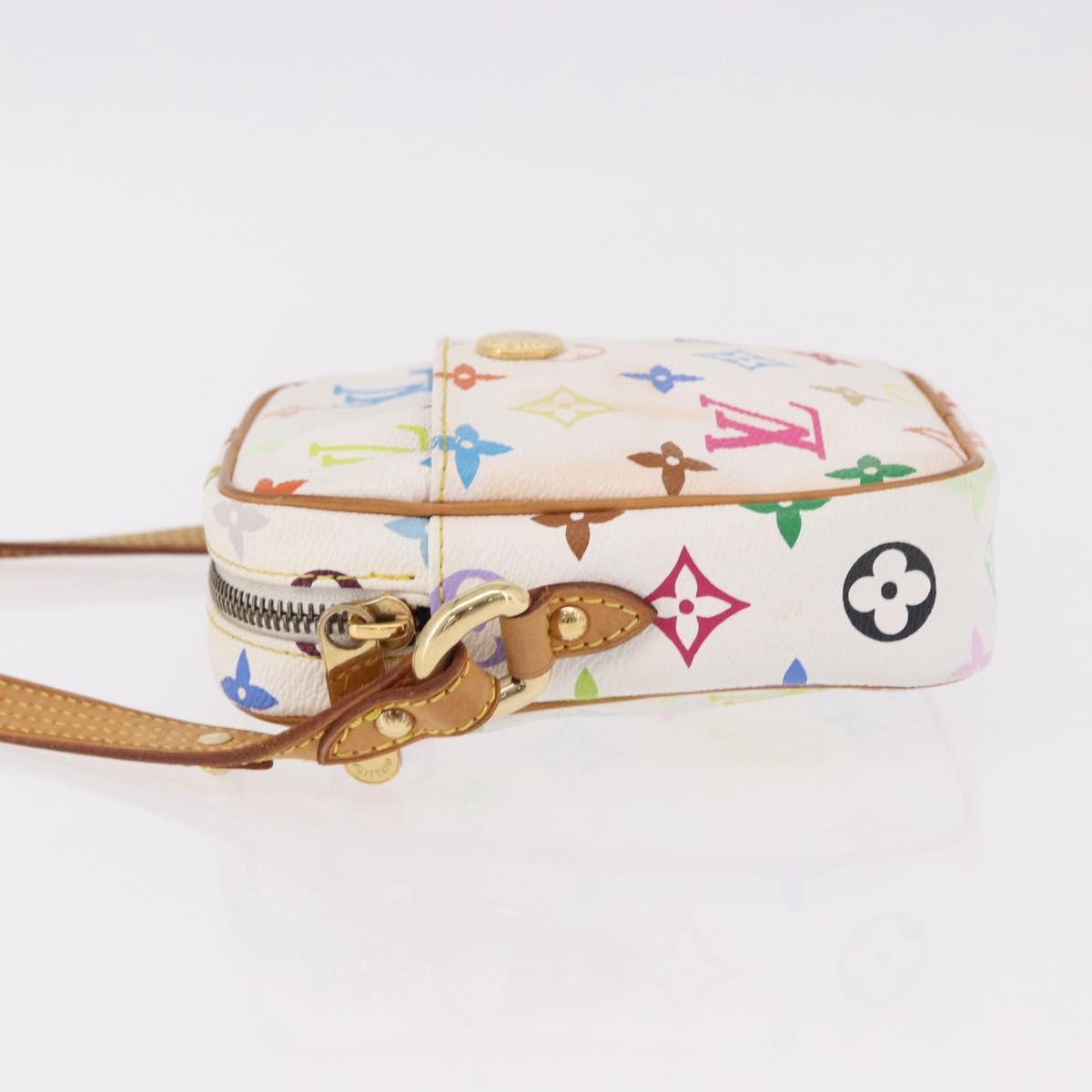 LOUIS VUITTON Monogram Multicolor Lift Shoulder Bag White M40055 LV Auth 188921