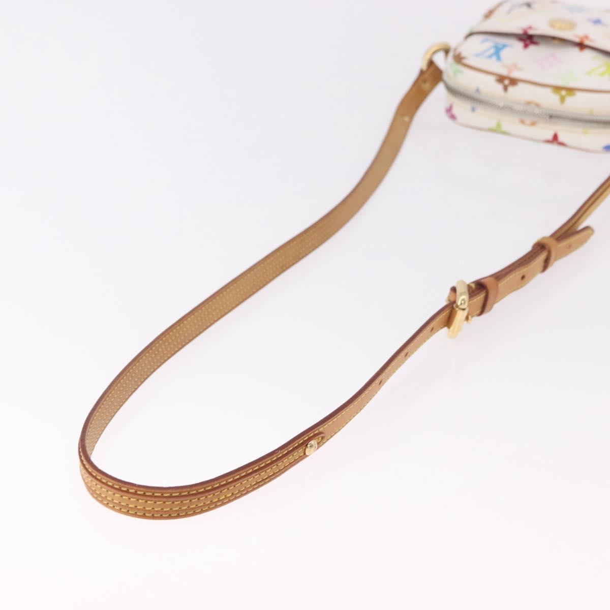 LOUIS VUITTON Monogram Multicolor Lift Shoulder Bag White M40055 LV Auth 188921