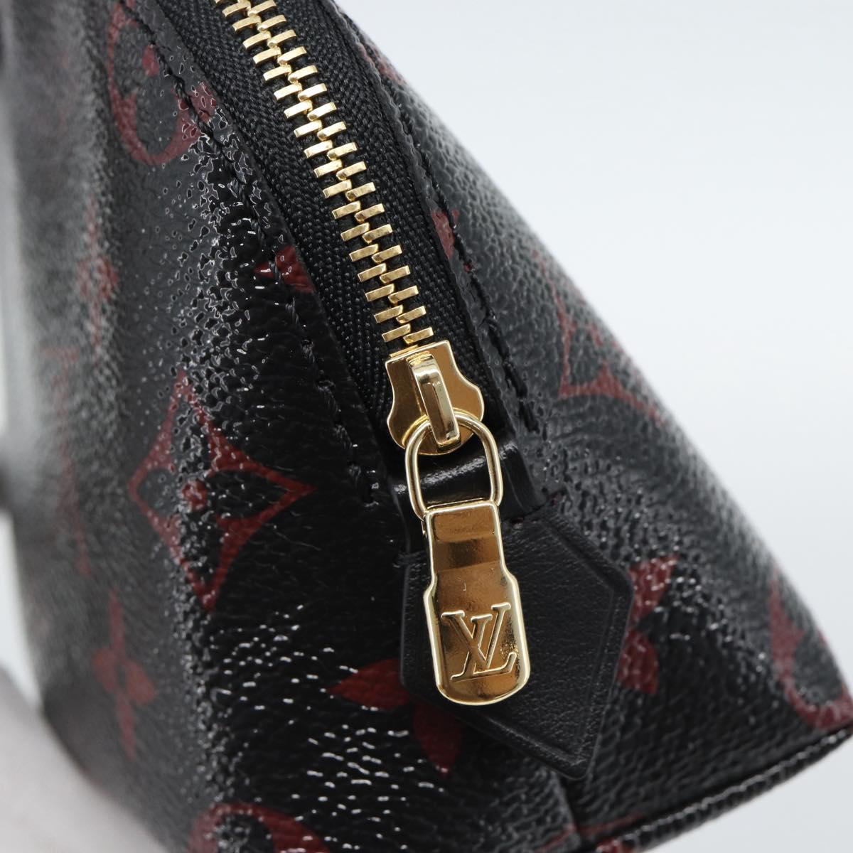 LOUIS VUITTON Monogram Pochette Cosmetic PM Pouch M12593 LV Auth 188923SAM
