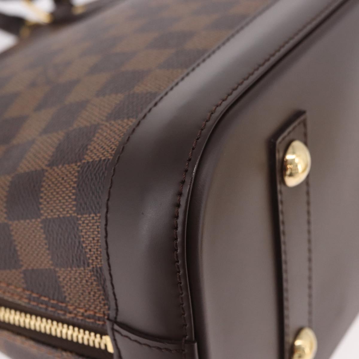 LOUIS VUITTON Damier Ebene Alma PM Hand Bag N53151 LV Auth 188930SAM