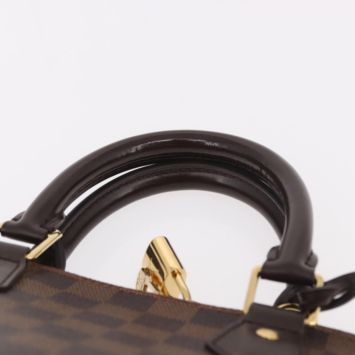 LOUIS VUITTON Damier Ebene Alma PM Hand Bag N53151 LV Auth 188930SAM